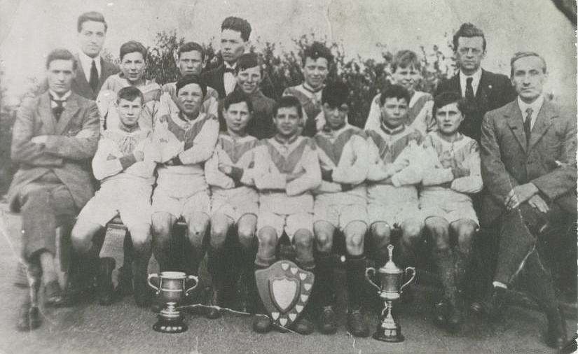 Jarrow St Bede's school footballers 1924-25