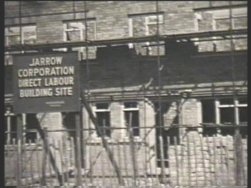 Image of council house building site in Jarrow